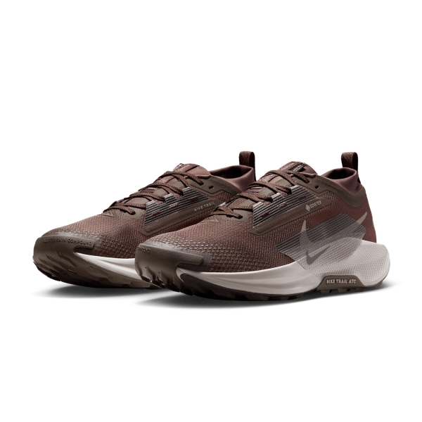 Nike ReactX Pegasus Trail 5 GTX - Ironstone/College Grey/Velvet Brown