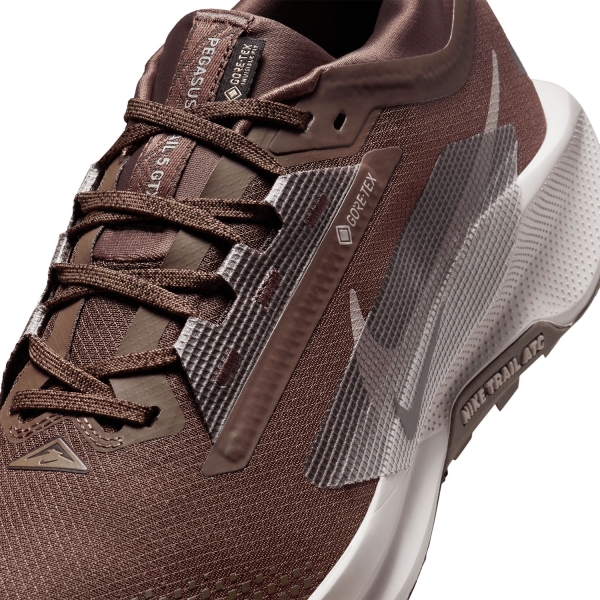 Nike ReactX Pegasus Trail 5 GTX - Ironstone/College Grey/Velvet Brown