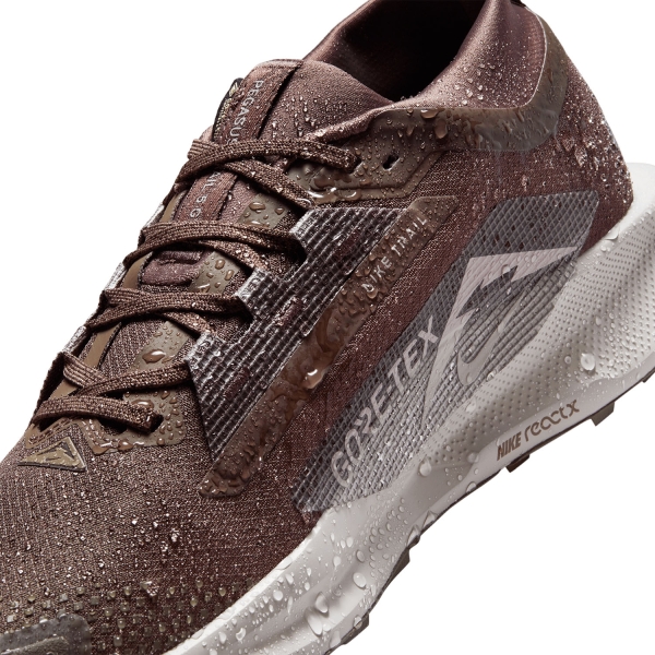 Nike ReactX Pegasus Trail 5 GTX - Ironstone/College Grey/Velvet Brown