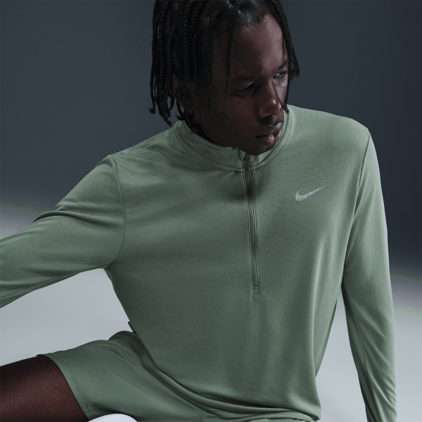 Nike Dri-FIT Pacer Camisa - Clay Green/Reflective Silver