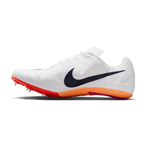 Nike Zoom Rival Sprint - White/Obsidian/Bright Crimson/Hyper Turquoise