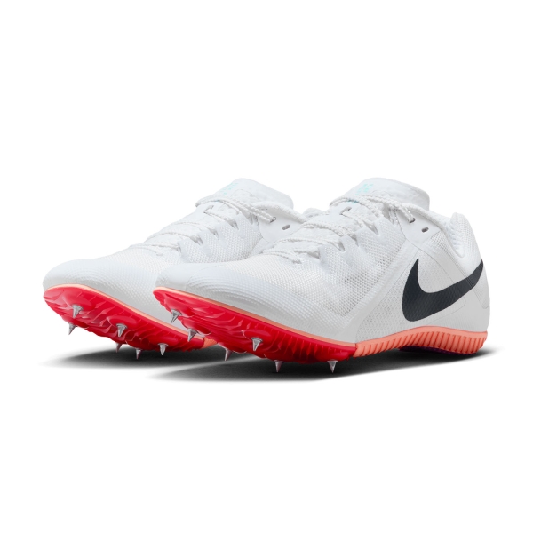 Nike Zoom Rival Multi - White/Obsidian/Bright Crimson