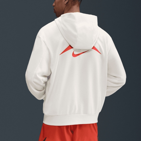 Nike Magic Hour Hoodie - Sail/Picante Red