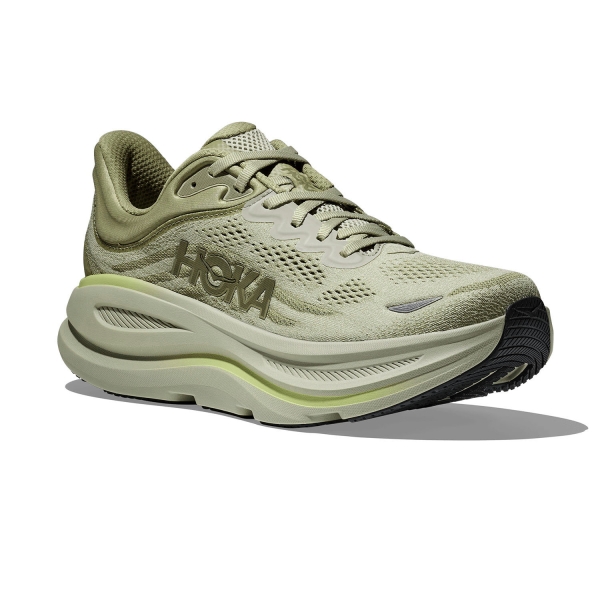 Hoka Bondi 9 - Grassland/Oyster Mushroom