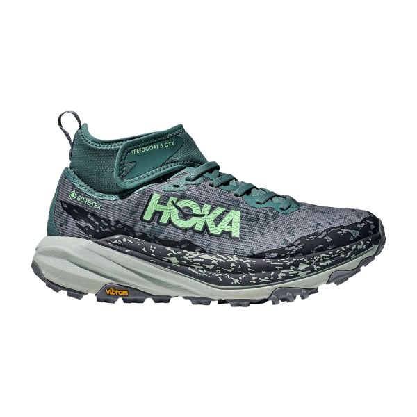 Scarpe Outdoor Donna Hoka Speedgoat 6 Mid GTX  Mountain Fog/Droplet 1155153MFGD