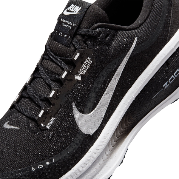 Nike Vomero 18 GTX - Black/Metallic Silver/Anthracite/White