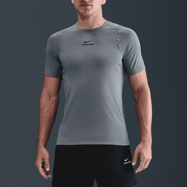 Nike Pro Maglietta - Smoke Grey/Black
