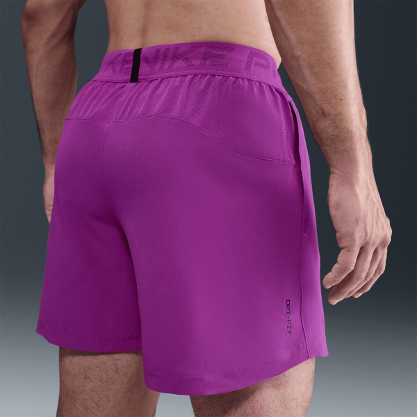 Nike Pro 6in Pantaloncini - Vivid Purple/Black