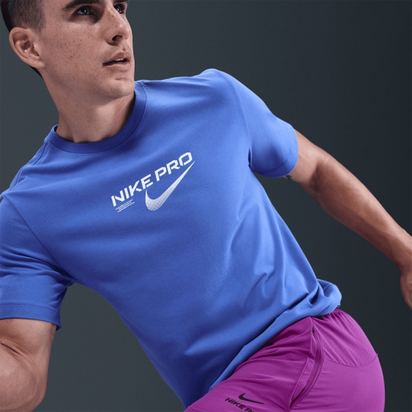 Nike Pro 6in Pantaloncini - Vivid Purple/Black