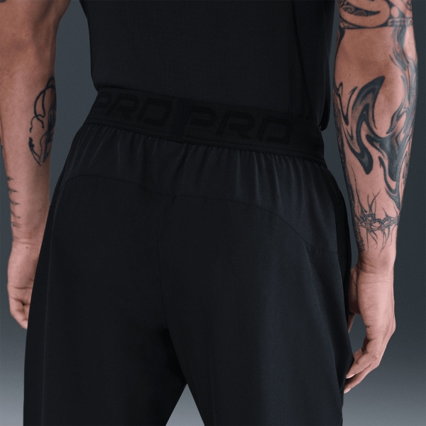 Nike Pro Dri-FIT Pantaloni - Black/White