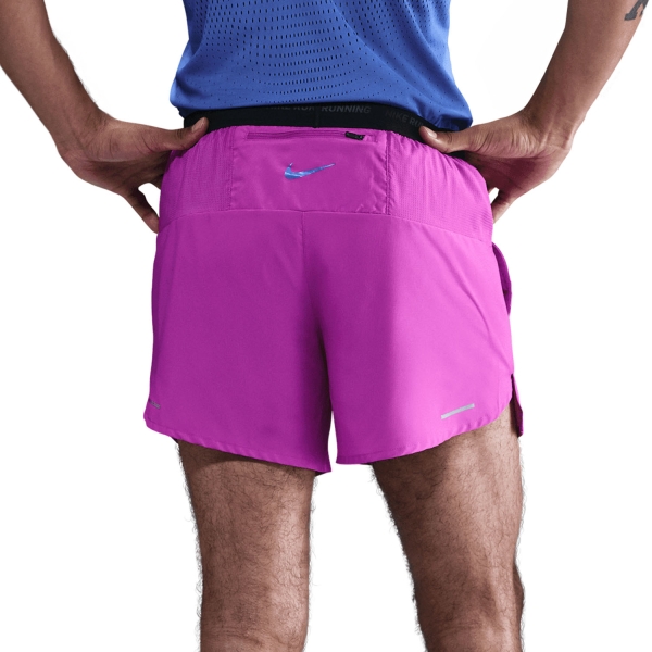 Nike Dri-FIT Energy Stride 5in Pantaloncini - Vivid Purple/Hyper Royal