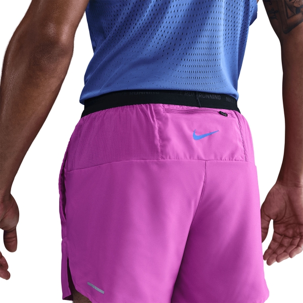 Nike Dri-FIT Energy Stride 5in Pantaloncini - Vivid Purple/Hyper Royal