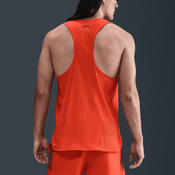 Nike Trail Dri-FIT ADV Canotta - Picante Red/Red Sepia/Heather/Black
