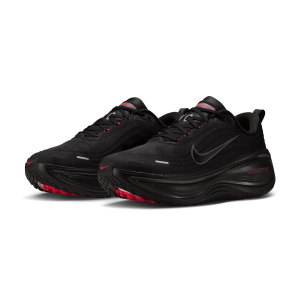 Nike Vomero Plus - Black/Bright Crimson/Wolf Grey