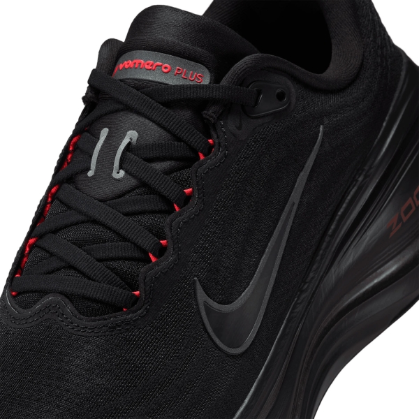 Nike Vomero Plus - Black/Bright Crimson/Wolf Grey