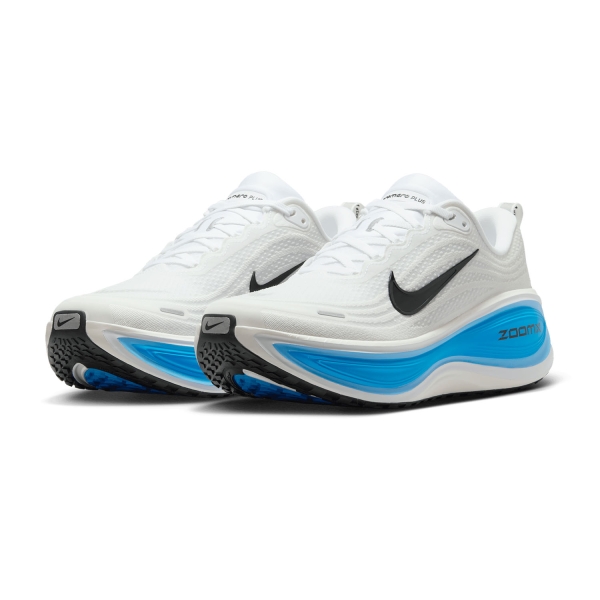 Nike Vomero Plus - White/Black/Blue Hero/Hydrogen Blue