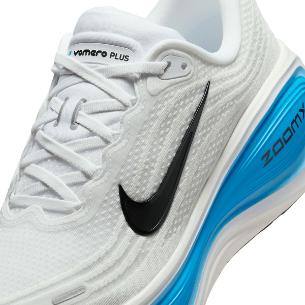 Nike Vomero Plus - White/Black/Blue Hero/Hydrogen Blue