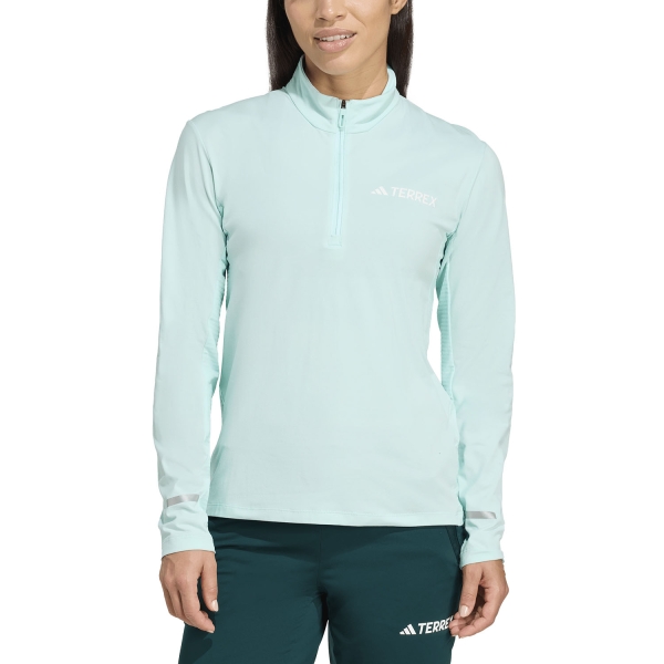 Giacche e Maglie Outdoor Donna adidas Terrex Xperior Maglia  Semi Flash Aqua JN3904