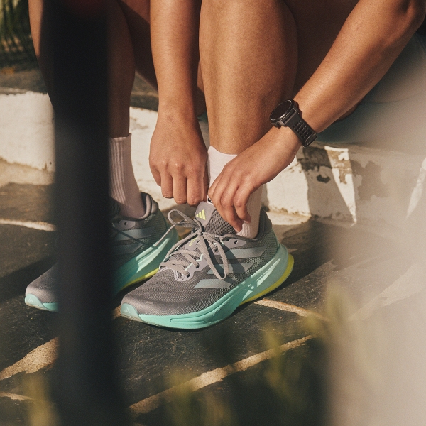 adidas Supernova Rise 2 - Grey/Magic Grey Metallic/Flash Aqua
