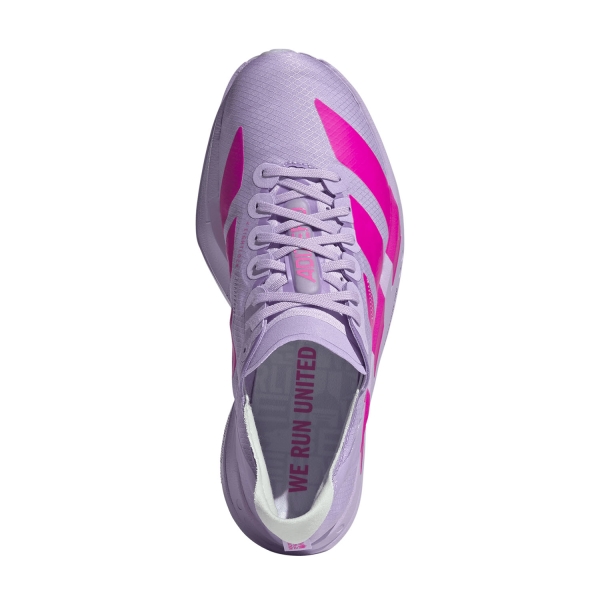 adidas adizero adios Pro 4 - Powder Plum/Shock Pink/Dash Grey