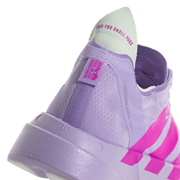 adidas adizero adios Pro 4 - Powder Plum/Shock Pink/Dash Grey