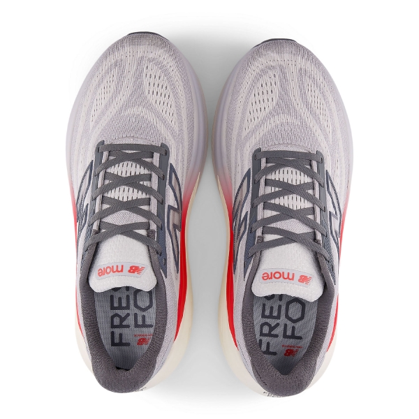 New Balance Fresh Foam X More v6 - Grey Matter/True Red/Castlerock