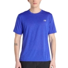 New Balance Athletics Run Camiseta - Blue Gemstone Heather