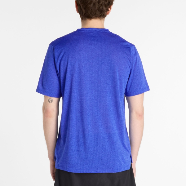 New Balance Athletics Run Camiseta - Blue Gemstone Heather
