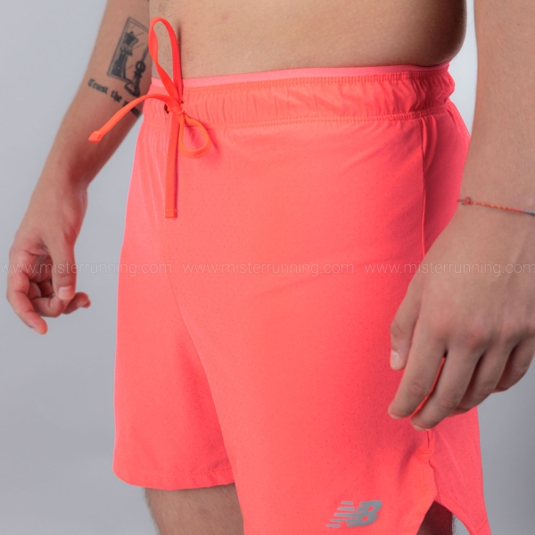 New Balance Run Specialist 5in Pantaloncini - Urgent Red