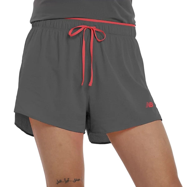 Pantaloncino Running Uomo New Balance Ultra Light 3in Pantaloncini  Urgent Red MS51283URR