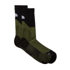 The North Face Hiking Crew Calze - Bark Mist/Woodland Green/TNF Black
