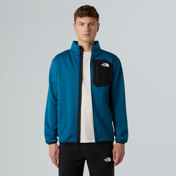The North Face Crest Giacca - Mineral Ink/TNF Black