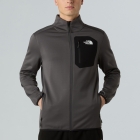 The North Face Crest Giacca - Anthracite Grey/TNF Black