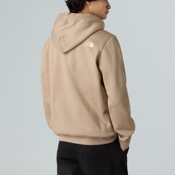 The North Face Drew Peak Felpa - Mushroom Grey