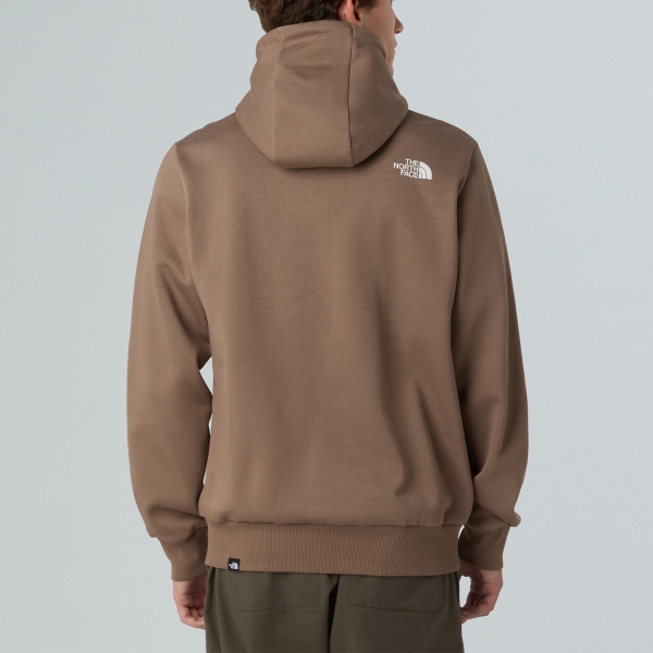 The North Face Simple Dome Pro Felpa - Mocha Brown