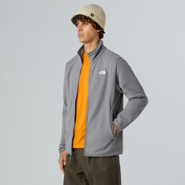 The North Face Glacier Felpa - TNF Mid Grey Heather