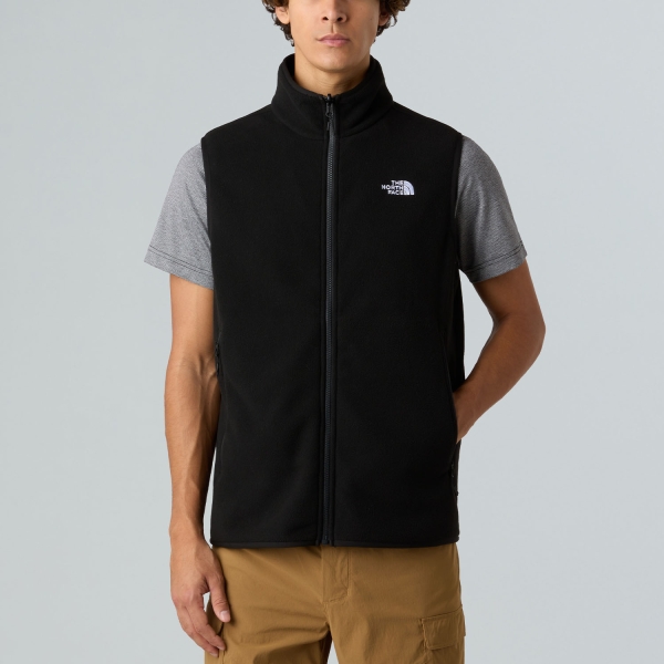 Giacche e Maglie Outdoor Uomo The North Face Glacier Gilet  TNF Black NF0A8DQNJK3