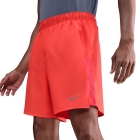 Nike Challenger 2 in 1 7in Pantaloncini - Bright Crimson/Reflective Silver