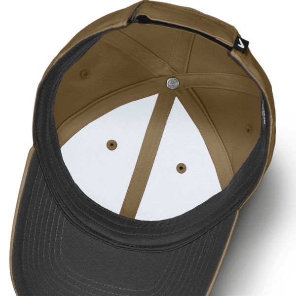 Nike Dri-FIT Club Logo Gorra - Mosswood Brown/White