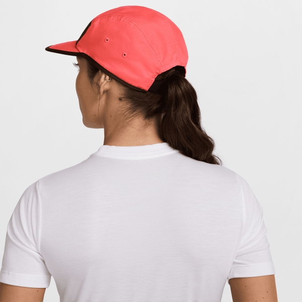 Nike Dri-FIT Fly Cap - Bright Crimson/Burgundy Crush/White