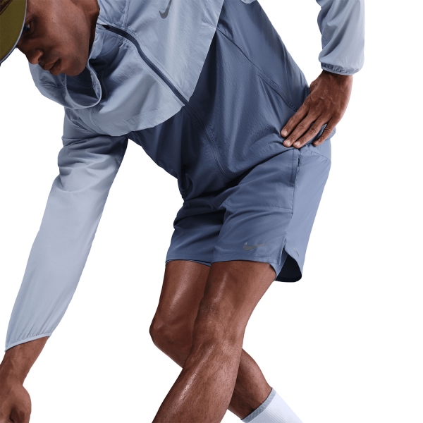 Nike Dri-FIT Stride 2 in 1 7in Pantaloncini - World Indigo/Reflective Silver