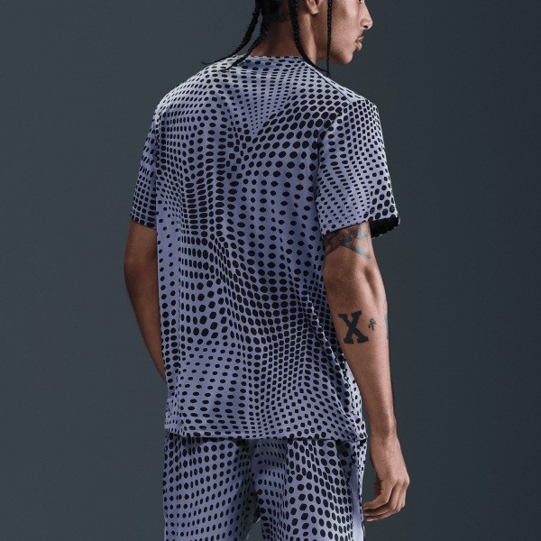 Nike Miler Graphic T-Shirt - World Indigo/Reflective Silver