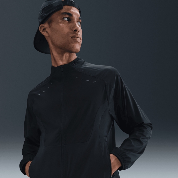 Nike Performance Giacca - Black/Reflective Black