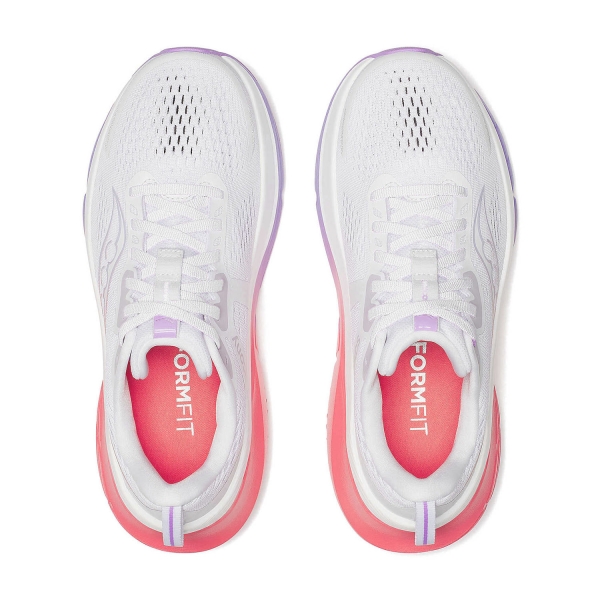 Saucony Guide 18 - White/Crocus