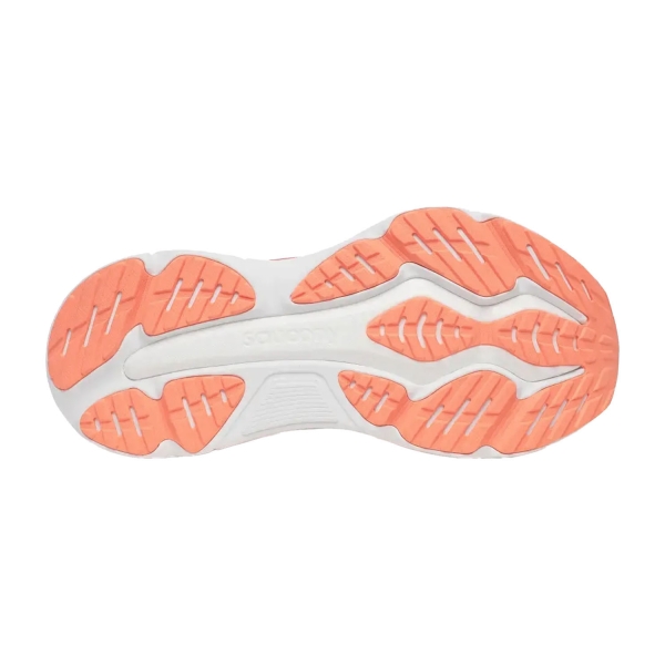 Saucony Hurricane 25 - Coral/Thistle