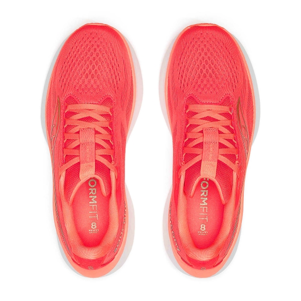 Saucony Ride 18 - Coral/Salmon