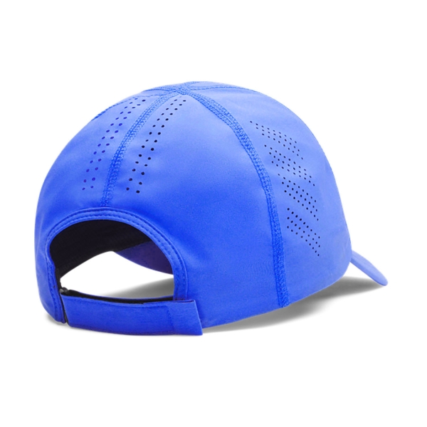 Under Armour Launch Adjustable Cappello - Blue Atlantis/Reflective