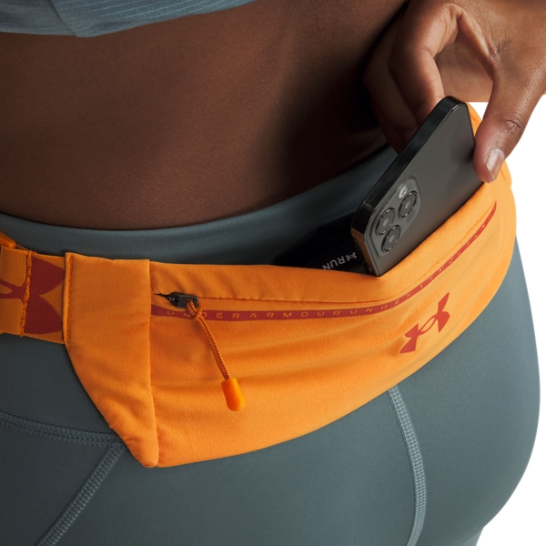 Under Armour Launch Cintura Porta Oggetti - Squad Orange/Black/Surplus Orange