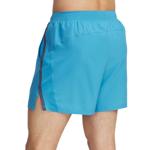 Under Armour Launch 5in Pantaloncini - Ether Blue/Downpour Gray/Reflective