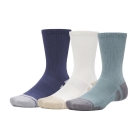 Under Armour Performance Tech Crew x 3 Calze - Jasper Blue/White/Castelrock
